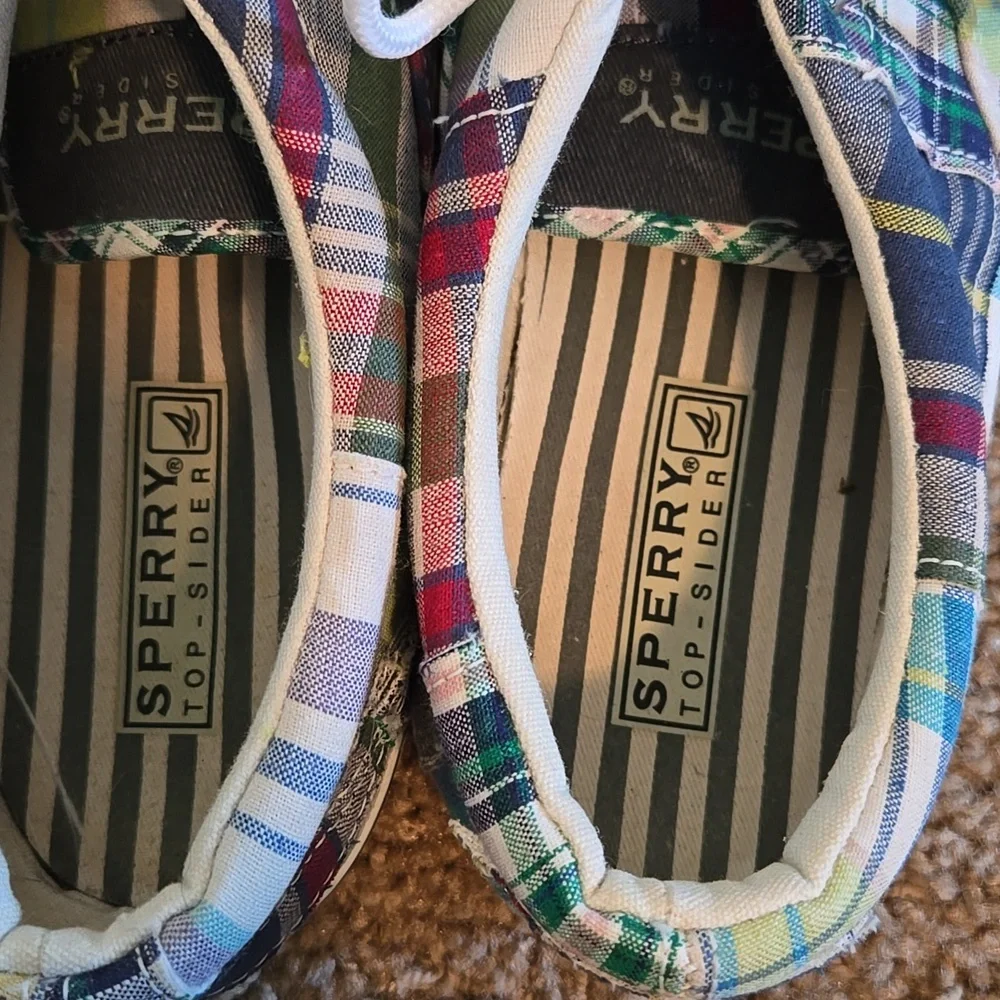 Plaid Sperry Top-Sider Women's 9M - Picture 2 of 7